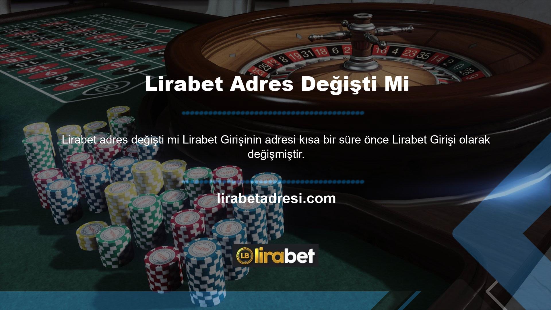 Spor ve casino oyunlarınıza erişmek için mevcut Lirabet giriş adresinizi ziyaret ederek ve sağlanan butonları kullanarak mevcut web sitesi adresinize ulaşabilirsiniz